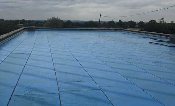 Knaptoft Reservoir protected with Premseal Waterproofing Membrane