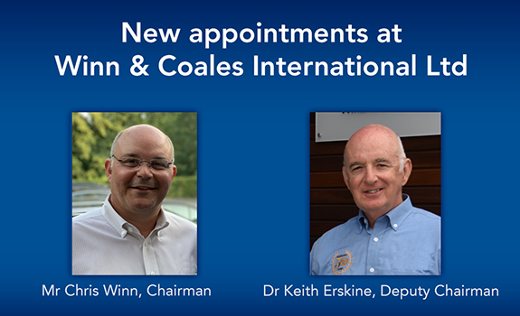 New Appointments announcements at Winn & Coales International Ltd